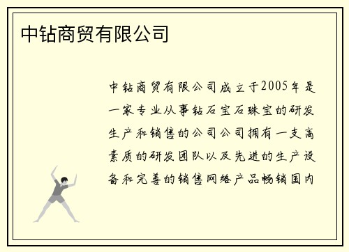 中钻商贸有限公司